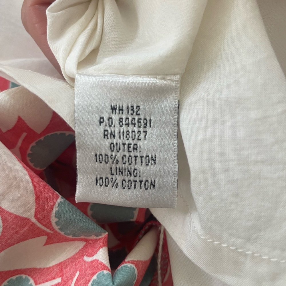 Boden 100% Cotton Halter Floral Dress 10L - Picture 6 of 6
